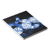 Bloc-note Diamants bleus (Incliné)
