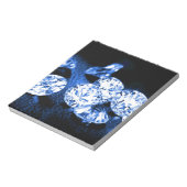 Bloc-note Diamants bleus (Tourné)