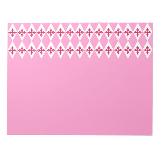 Bloc-note Diamants floraux (Devant)
