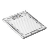 Bloc-note Diamond Gemstone Linked Personnalisé (Incliné)