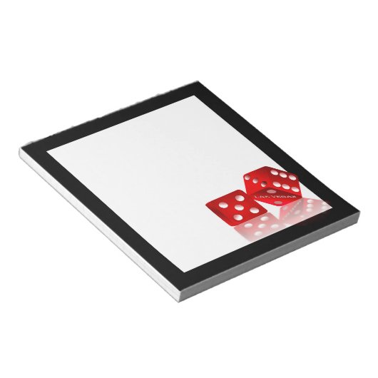 Bloc-note Dice Las Vegas (Incliné)