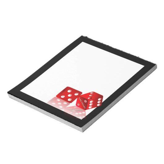 Bloc-note Dice Las Vegas (Tourné)