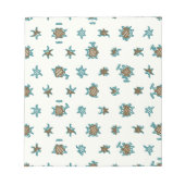 Bloc-note Digital abstract background.Geometric pattern (Devant)