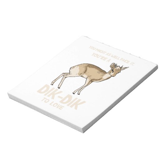 Bloc-note Dik-Dik To Love (Tourné)