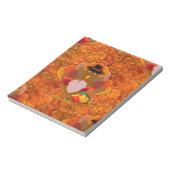 Bloc-note dinde d'action de grâces (Tourné)