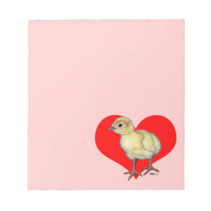 Bloc-note Dindon coeur