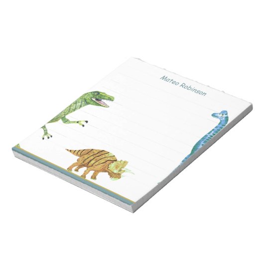 Bloc-note Dino (Tourné)