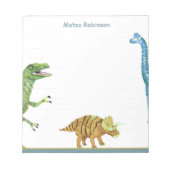 Bloc-note Dino (Devant)