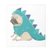 Bloc-note dinopug (Devant)