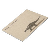 Bloc-note Dinosaure crétacé Ankylosaurus (Incliné)