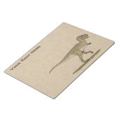 Bloc-note Dinosaure crétacé Tyrannosaurus rex (Incliné)