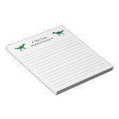 Bloc-note Dinosaure tendance T-Rex Tyrannosaurus (Incliné)