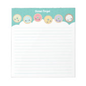 Bloc-note Dinuts doux (Devant)