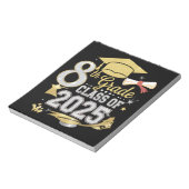 Bloc-note Diplômé de la promotion 2025 de 8e année (Tourné)