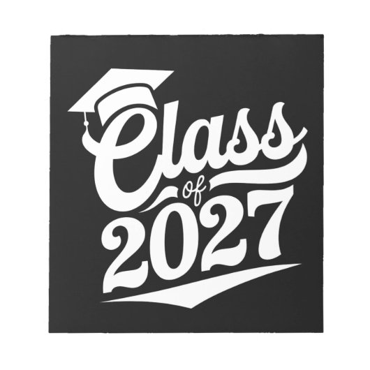 Bloc-note Diplômé de la promotion 2027 (Devant)