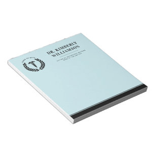Bloc-note Diplôme d'études Médicales personnalisé