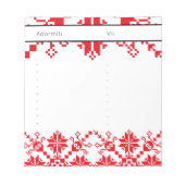 Bloc-note Diptique (Devant)