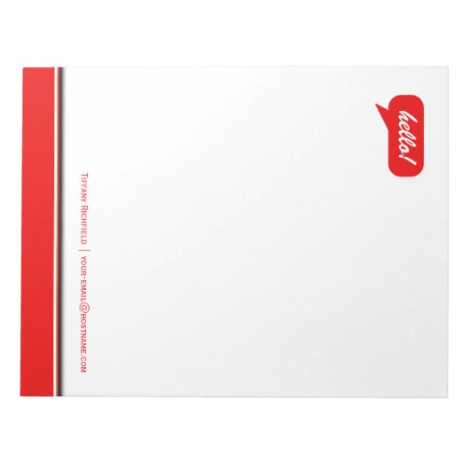 Bloc-note Dites-le (Devant)