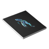 Bloc-note Diver De Plongée De Plongée Baleine À Baleine Baig (Incliné)