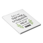 Bloc-note Divine Refuge - Psaume 46:1 pour le Confort Spirit (Incliné)