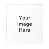 Bloc-note DIY Design Your Own Zazzle Venin Item (Devant)