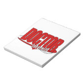 Bloc-note DOCTEUR interniste de LOGO (Tourné)