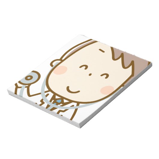 Bloc-note Docteur Stethoscope (Tourné)