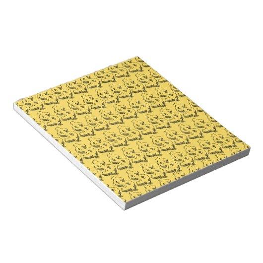 Bloc-note dollar or (Incliné)