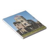 Bloc-note Dôme de bombe atomique, Hiroshima, Japon (Incliné)