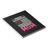 Bloc-note Don comptable | Fière maman comptable (Incliné)