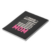 Bloc-note Don comptable | Fière maman comptable (Tourné)