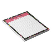 Bloc-note Don d'enseignant pour le meilleur au monde à perso (Incliné)