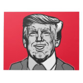 BLOC-NOTE DONALD TRUMP (Devant)