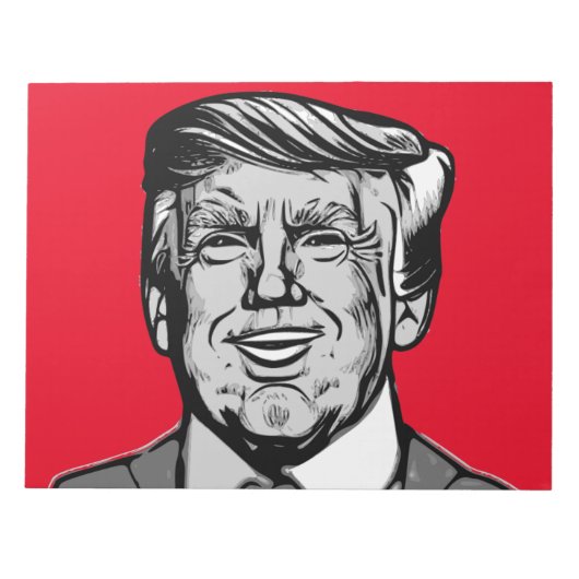 BLOC-NOTE DONALD TRUMP (Devant)