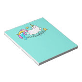 Bloc-note Donc Meowgical Cute Unicorn kitty parties scintill (Incliné)