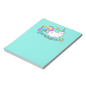 Bloc-note Donc Meowgical Cute Unicorn kitty parties scintill (Tourné)