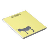 Bloc-note Donkey cartoon (Incliné)