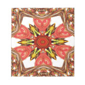 Bloc-note Doodle Floral Art Imprimer (Devant)