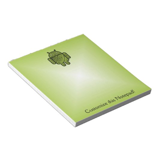 Bloc-note Doodle Pancho pour Android™ (Incliné)