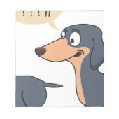 Bloc-note dos de chien (Devant)