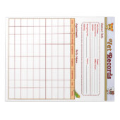 Bloc-note Dossiers vétérinaires (Devant)