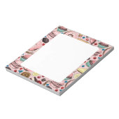 Bloc-note Douceurs sur rose (Tourné)