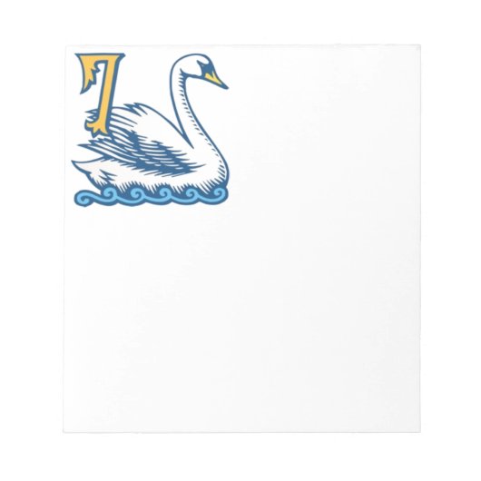 Bloc-note Douze jours de Noël - Sept Cygnes nage (Devant)