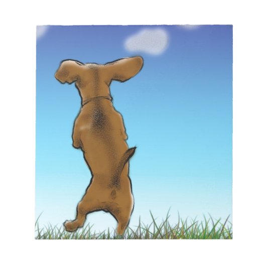 Bloc-note doxie_sautant_couleur (Devant)