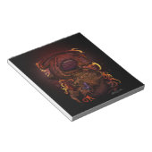 Bloc-note Dragon (conception de signature) (Incliné)