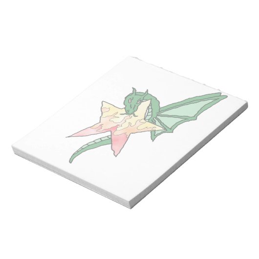 Bloc-note Dragon de feu (Tourné)