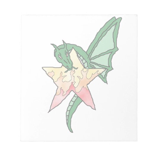 Bloc-note Dragon de feu (Devant)