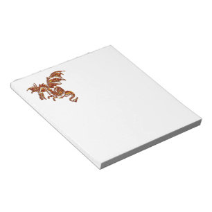 Bloc-note Dragon flamboyant