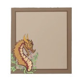 Bloc-note Dragon stylisé (Devant)