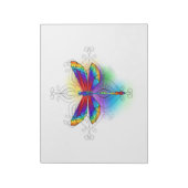 Bloc-note Dragonfly en arc-en-ciel (Tourné)